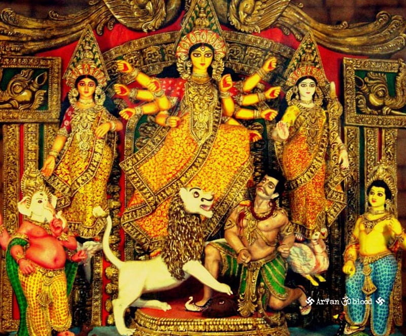 Durga mata, durga, durge, goddess, religious, spiritual, HD wallpaper |  Peakpx