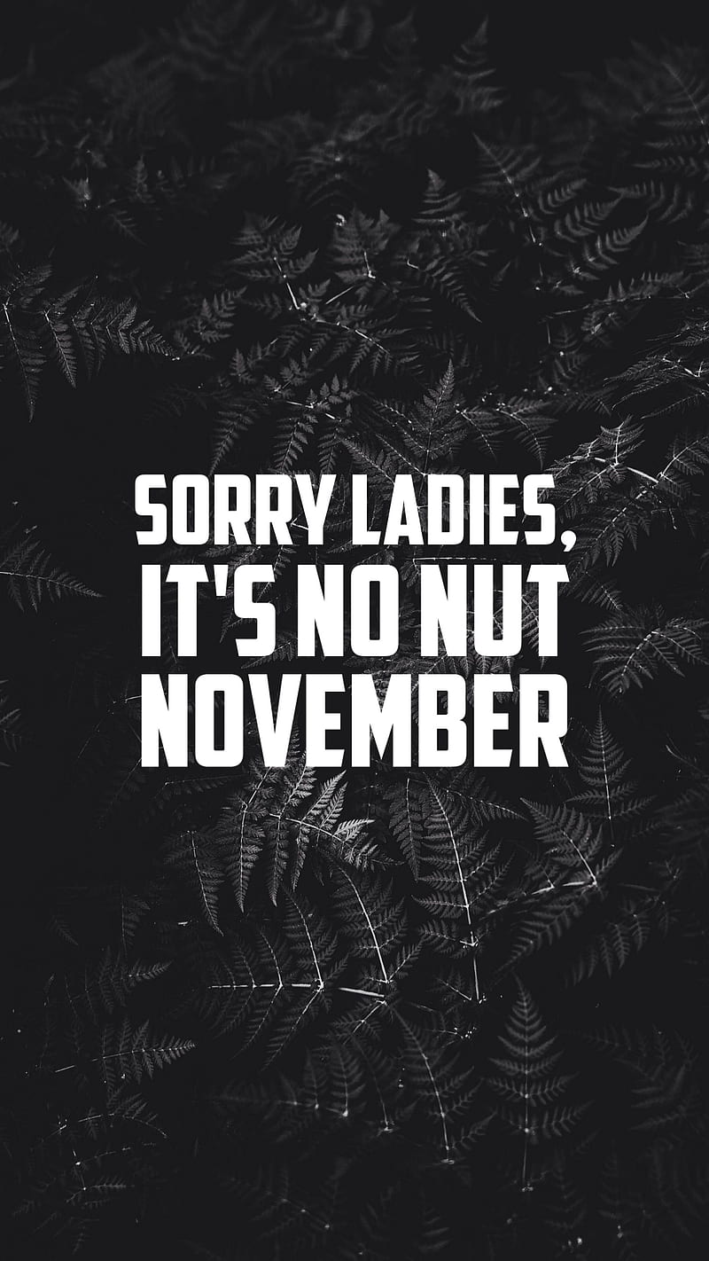 No nut November, black, calm, duty, pilots, quotes, saying, you, HD phone wallpaper