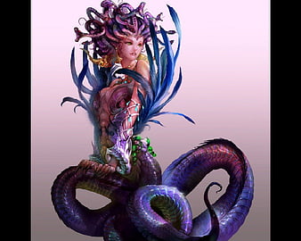 HD snake-haired medusa wallpapers | Peakpx