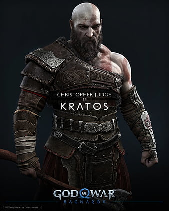 Kratos in God of War Ragnarok, HD phone wallpaper
