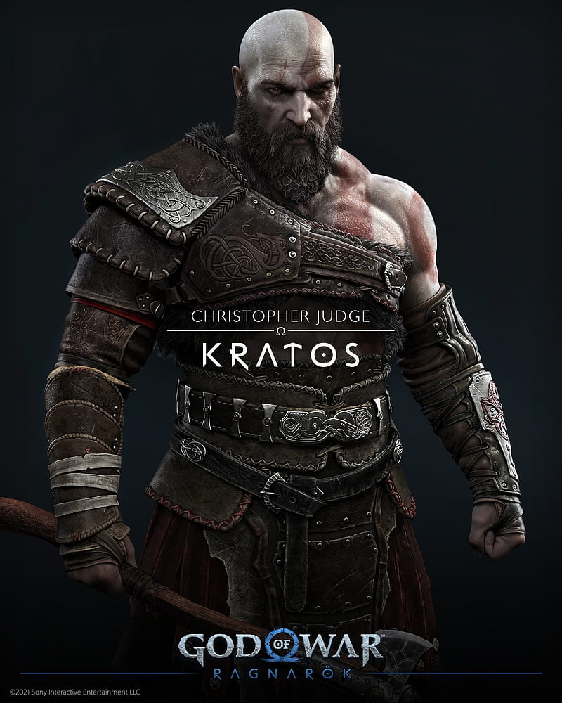 Kratos in God of War Ragnarok, HD phone wallpaper