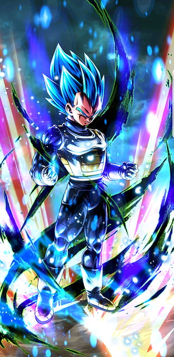 Super Saiyan Blue Vegeta de Dragon Ball Super - Resurrection F Saga [Dragon  Ball Legends Art] HD baixar papel de parede