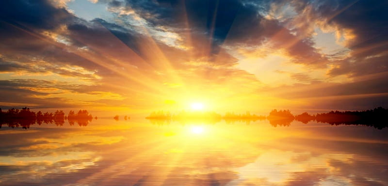 Beach Sunrise, Sky, Nature, Yellow, Beacj, beach, CLouds, Sunrise, HD wallpaper Beach Sunrise, Sky, Nature, Yellow, Beacj, beach, CLouds, Sunrise, HD wallpaper