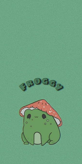 Cute Mushroom Frog Pattern Design Vector Download