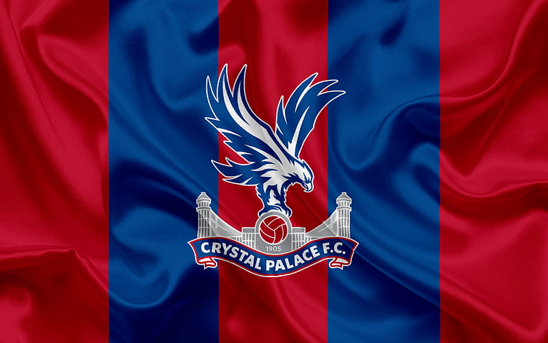 Crystal Palace FC, Football Club, Premier League, football, London, UK, England, emblem, Crystal Palace logo, English football club, HD wallpaper