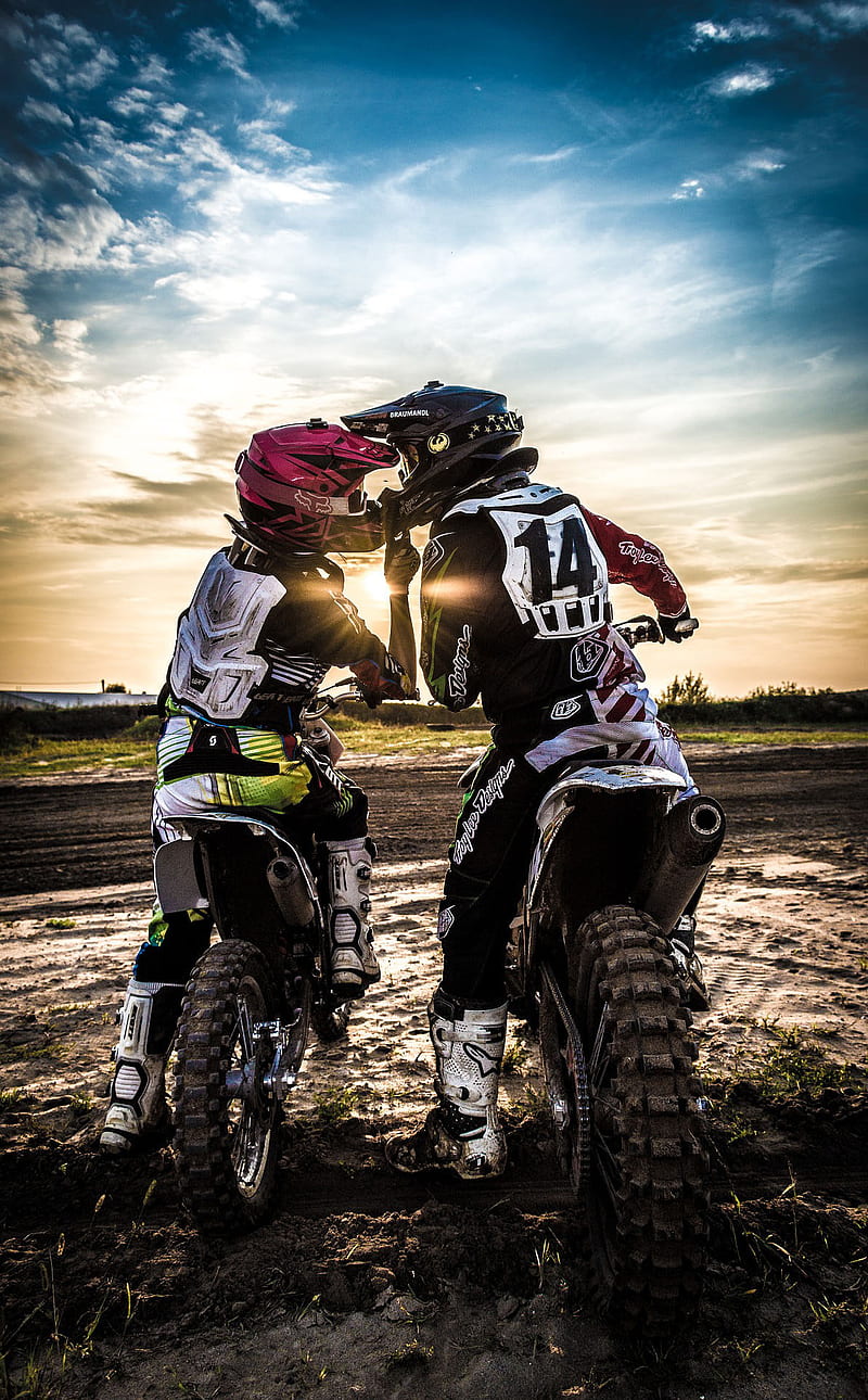 Bike Lovers, dirt, exhaust love, motorcycle, sport, stunt, super, HD phone wallpaper