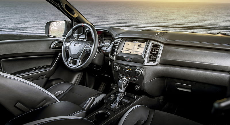 2019 Ford Ranger Raptor (Color: Conquer Grey) - Interior , car, HD wallpaper