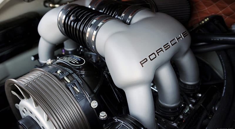 Singer Porsche 911 - Engine , car, HD wallpaper