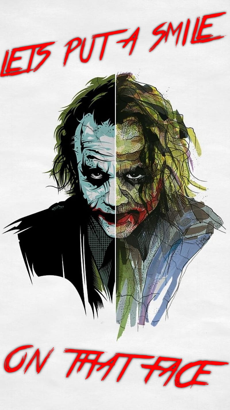 Joker Smile, awesome, creepy, dope, HD phone wallpaper | Peakpx