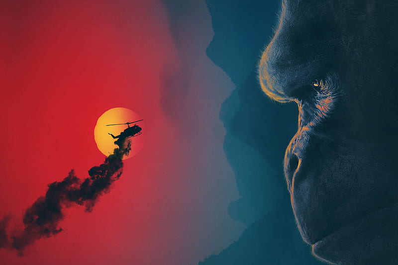Kong Skull Island Movie, kong-skull-island, 2017-movies, HD wallpaper