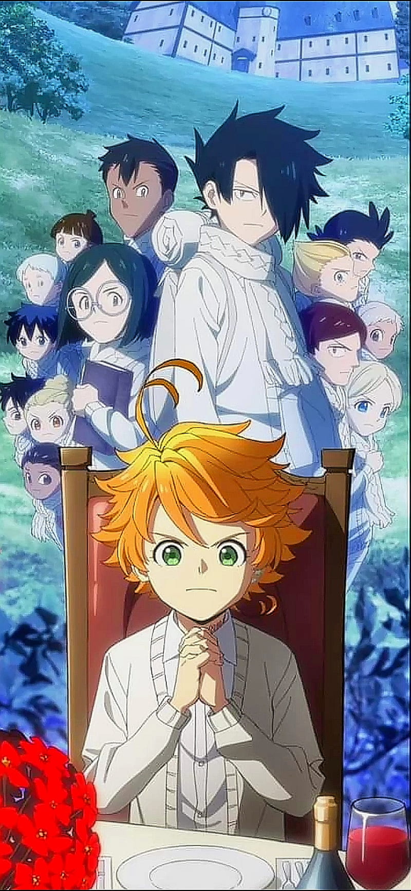 JYPLKCMT The Promised Neverland Gifts for Anime Fans  The Promised  Neverland Wooden Hank Crank Music Box  Play Isabellas Lullaby Song   Amazonin Home  Kitchen