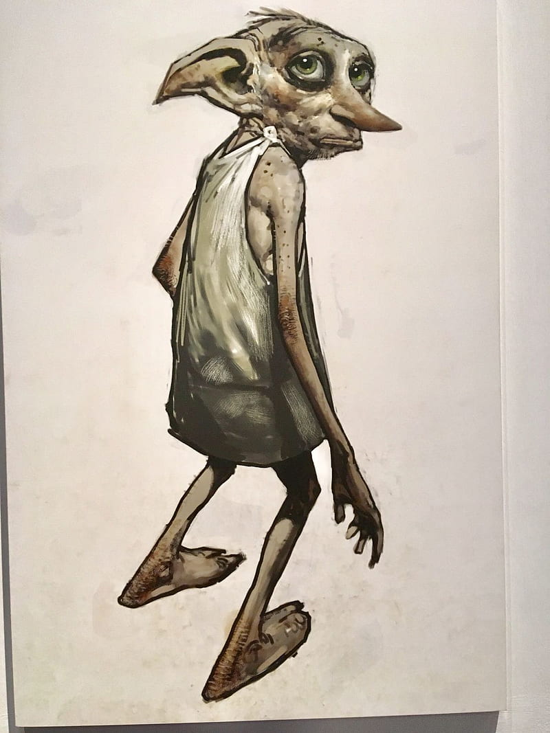 Harry Potter Dobby Is A Free Elf Sketch Sticker by Kalabf MiahR - Pixels