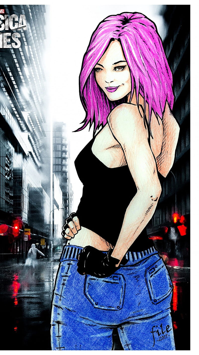 Jessica Jones, jessica jones comics, marvel comics, HD phone wallpaper