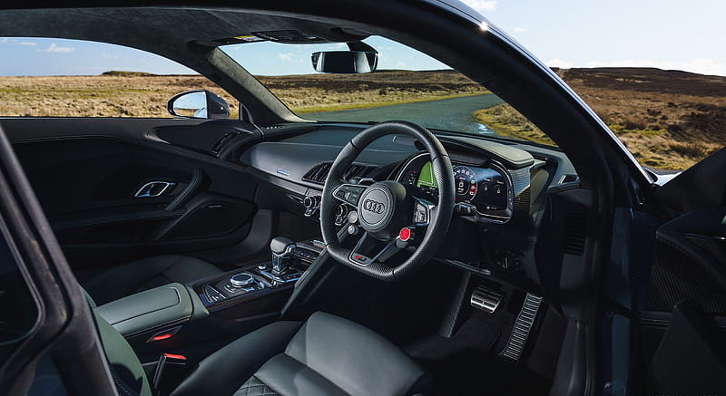 2019 Audi R8 V10 Coupe Performance quattro (UK-Spec) - Interior , car, HD wallpaper