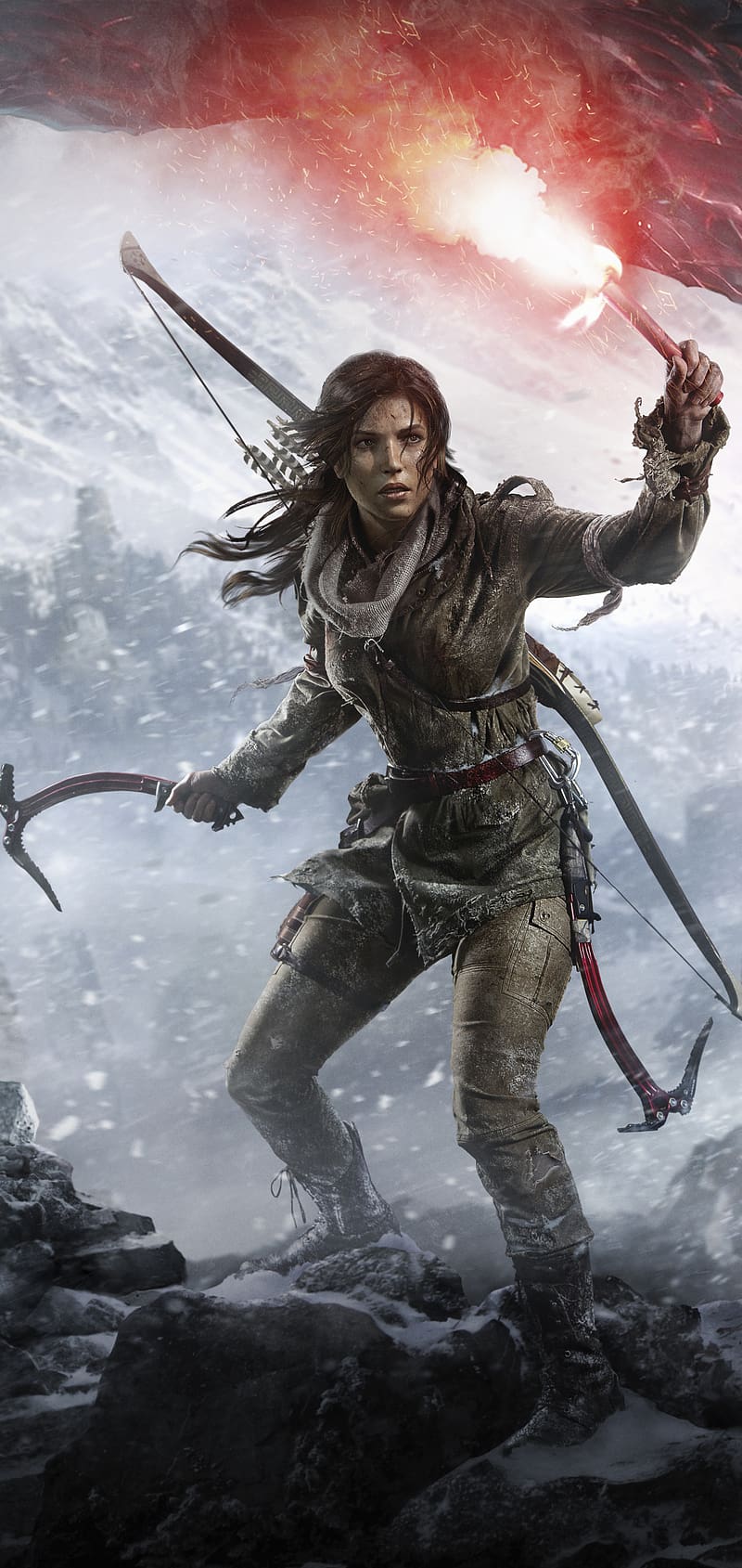 Tomb Raider, Video Game, Lara Croft, Rise Of The Tomb Raider, HD phone wallpaper