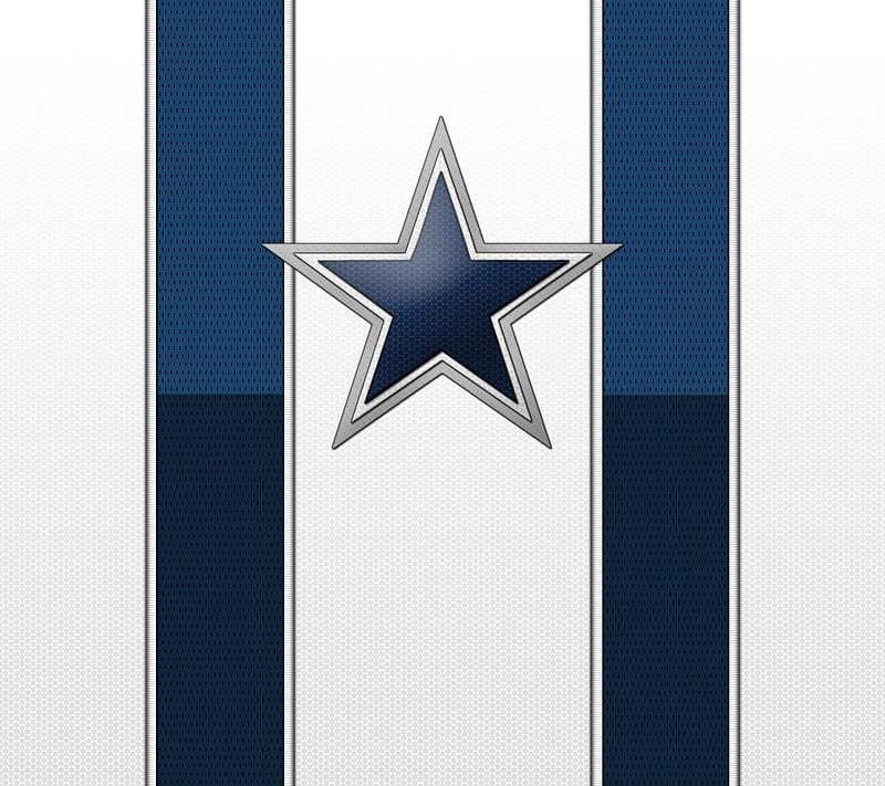 Dallas Cowboys, American football team, blue stone background, Dallas  Cowboys logo, HD wallpaper
