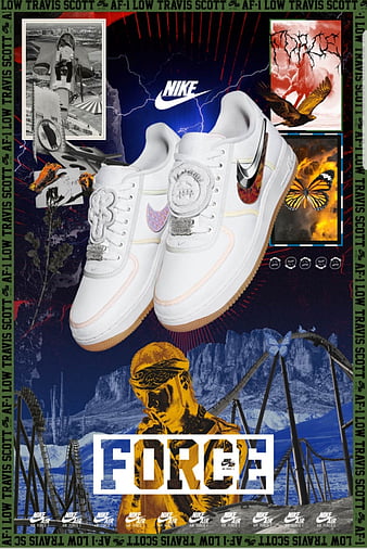 travis scott air force 1 wallpaper