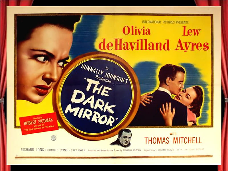 The Dark Mirror02, posters, crime drama, The Dark Mirror, classic movies, HD wallpaper