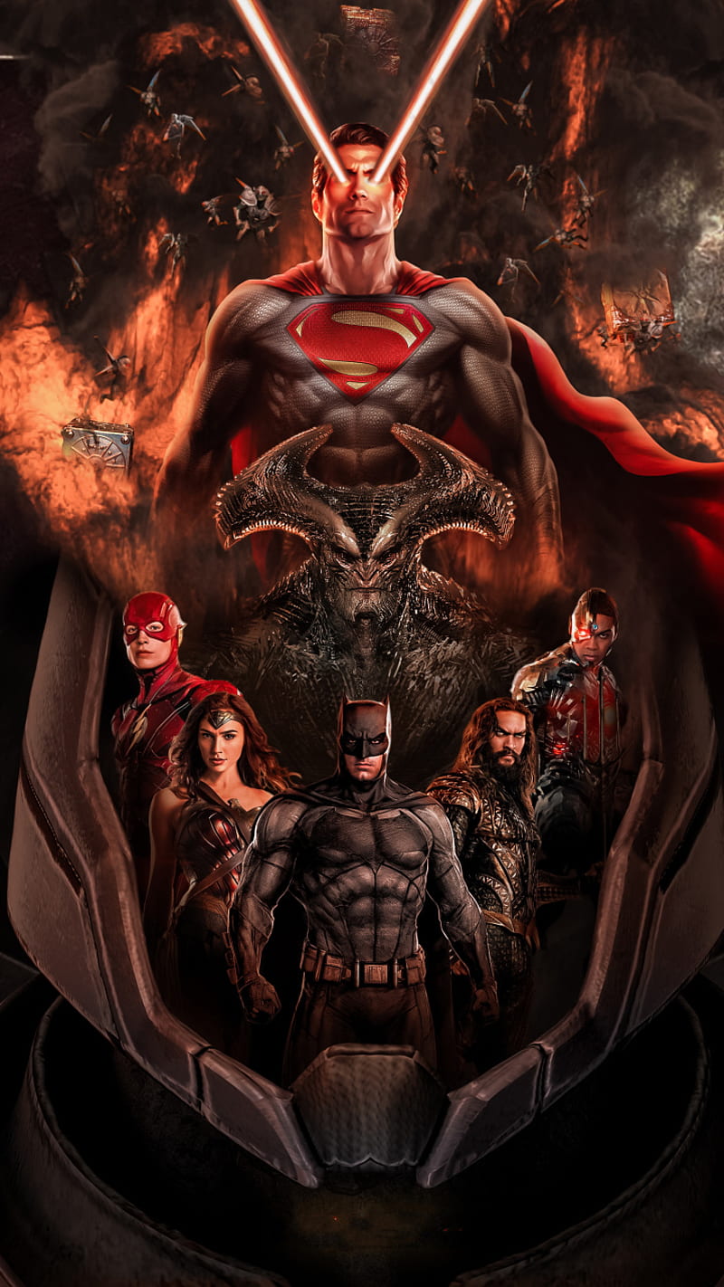 Justice league , dc, superheroes, HD phone wallpaper