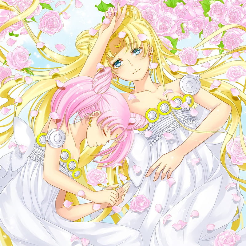Moon Princess, pretty, adorable, sweet, floral, nice, anime, sailor moon, beauty, anime girl, long hair, lovely, twintail, small lady, gown, lying, blonde, pink rose, serenity, lay, maiden, dress, blond, divine, rose, bonito, sublime, twin tail, blossom, tsukino usagi, sailormoon, gorgeous, usagi, rini, chibiusa, female, blonde hair, twintails, usagi tsukino, twin tails, princess serenity, blond hair, kawaii, tsukino, girl, flower, petals, pink hair, princess, lady, laying, HD wallpaper