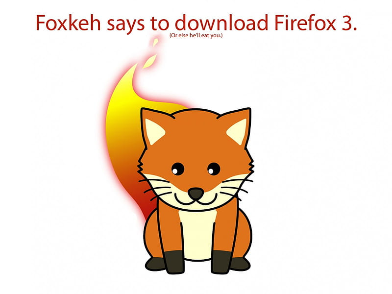 Foxkeh, japanese firefox, HD wallpaper