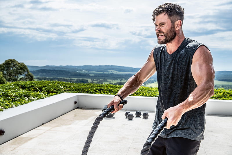 Actors, Chris Hemsworth, Actor, Australian, Fitness, HD wallpaper