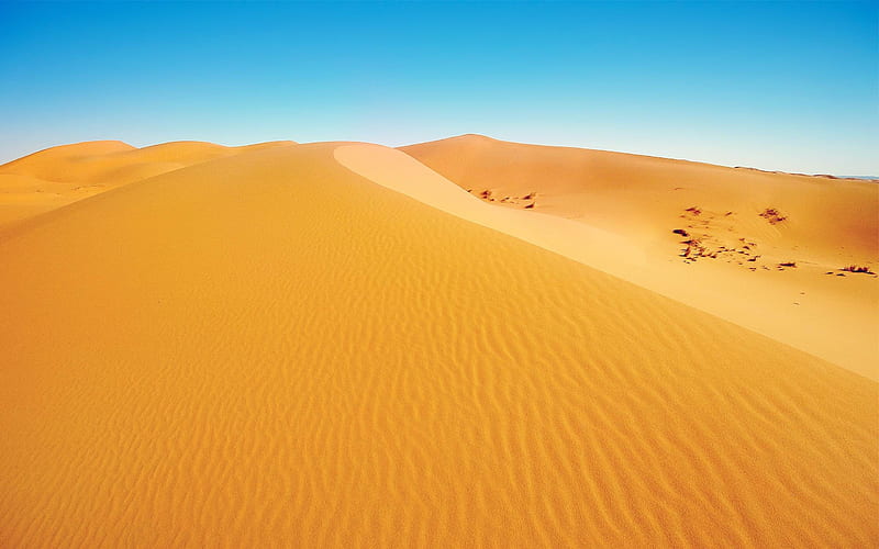 African desert-Beautiful natural landscape, HD wallpaper