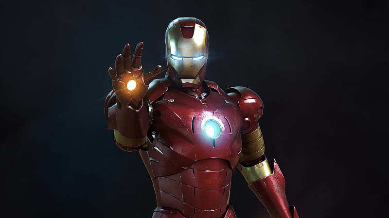 Iron Man2020, iron-man, superheroes, artwork, artstation, HD wallpaper