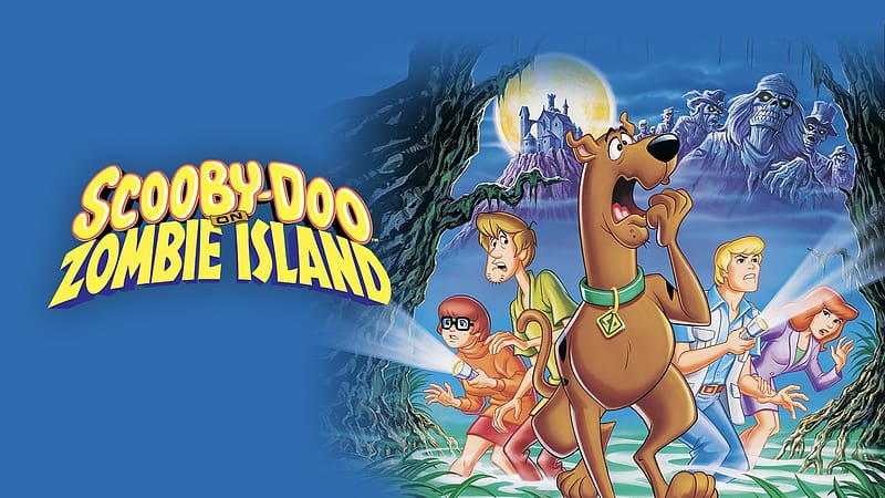 Movie, Scooby Doo, Daphne Blake, Fred Jones, Shaggy Rogers, Velma Dinkley, Scooby Doo On Zombie Island, Mystery Inc, HD wallpaper
