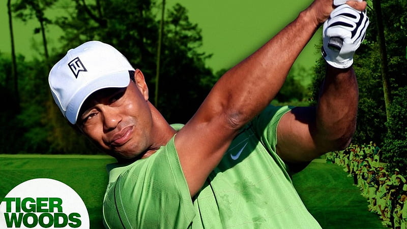 Tiger Woods Practice, HD wallpaper