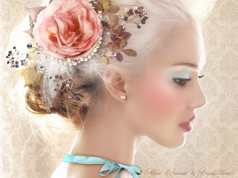 **Marie Antoinette**, Jessica Alba, pretty, costume, bonito, digital art, women, sweet, accessories, hair, emo, splendor, manipulation, emotional, people, clipart, beauty, face, girls, actresses, gorgeous, female, models, lovely, colors, lips, softness, jewelry, Marie Antoinette, cool, makeup, eyes, HD wallpaper