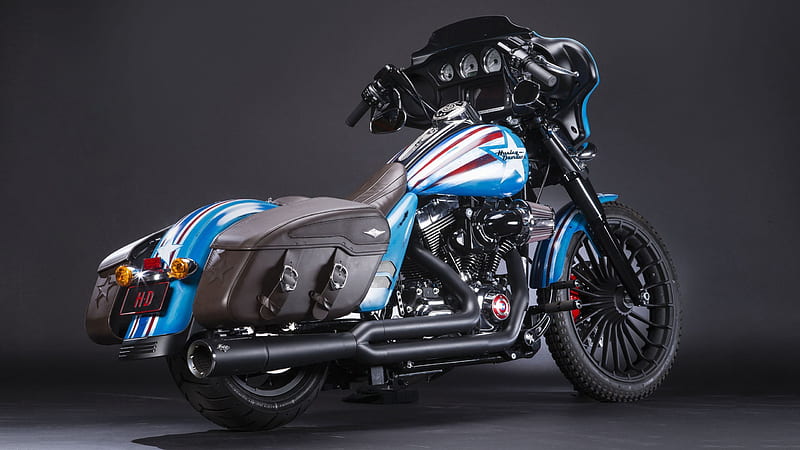 Harley-Davidson, Captain America, cool bikes, HD wallpaper