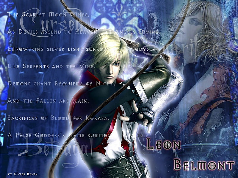 Leon Belmont, leon, castlevania, HD wallpaper