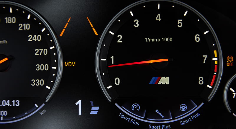 2014 BMW M6 Gran Coupe - Instrument Cluster , car, HD wallpaper
