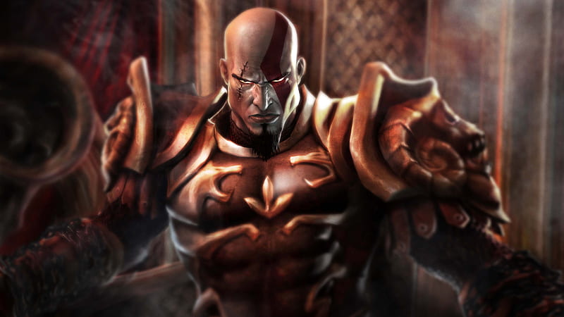 Kratos In God Of War , kratos, god-of-war, games, ps-games, HD wallpaper