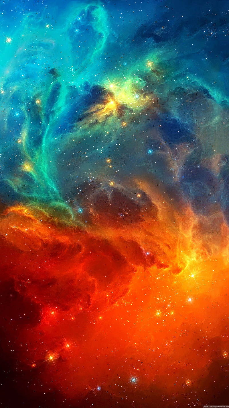 Space, colorful, shine, star, universe, HD phone wallpaper | Peakpx