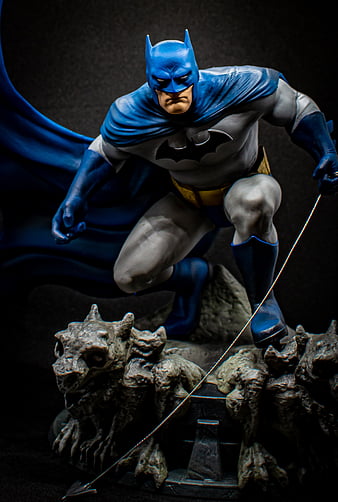 Batman Gargoyle, batman, batman portrait, black, dark, dark knight, dc, dc  comics, HD phone wallpaper | Peakpx