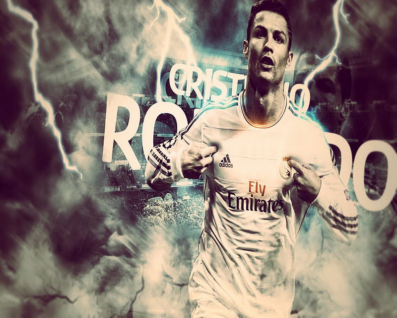 Ronaldo, cr7, cristiano, real madrid, HD wallpaper