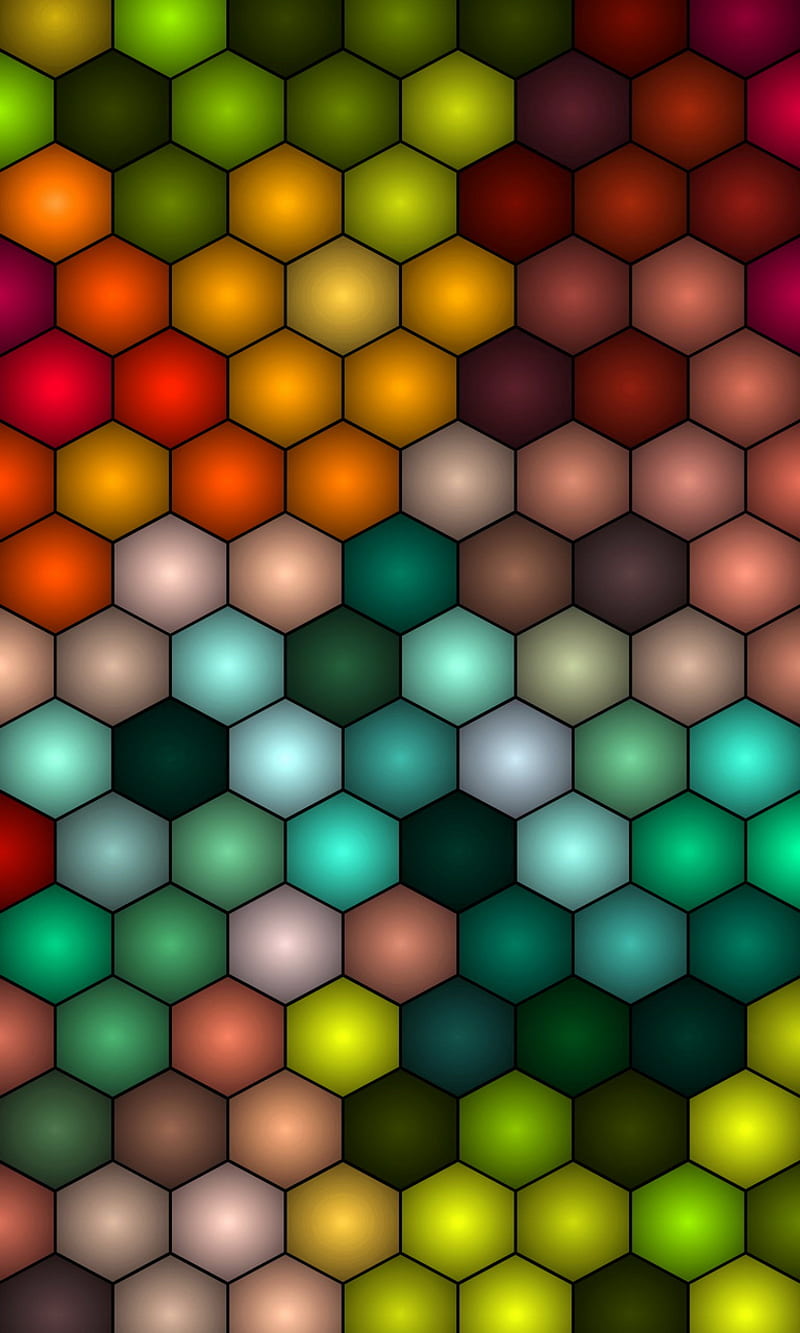Vector Abstract, abstract, circles, colorful, pattern, texture, vector, HD phone wallpaper