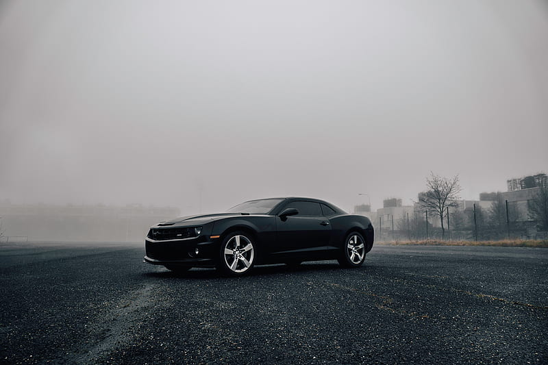 Chevrolet camaro, chevrolet, side view, fog, HD wallpaper | Peakpx
