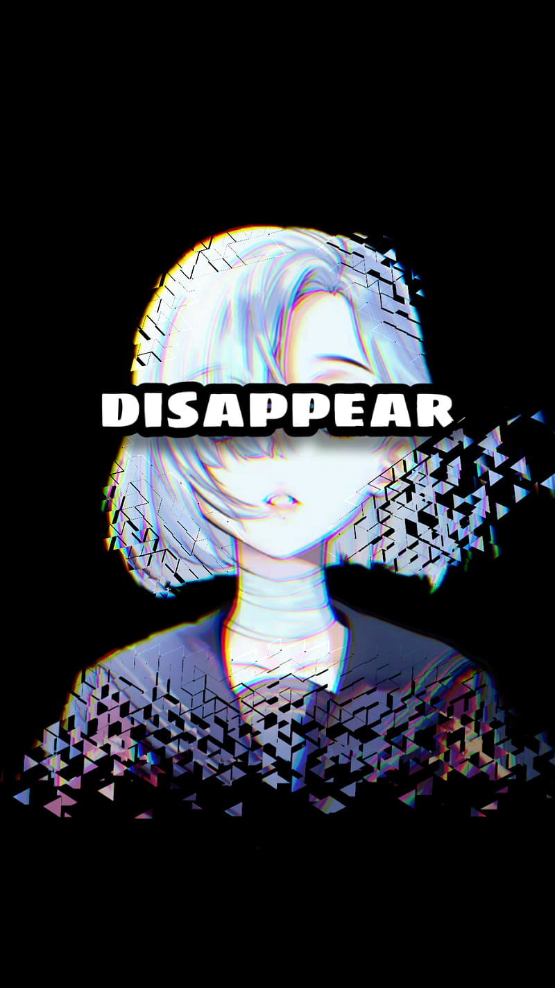 Disappear, anime, cartoon, deep, disapearing, meaningful, quote, sad, HD  phone wallpaper | Peakpx