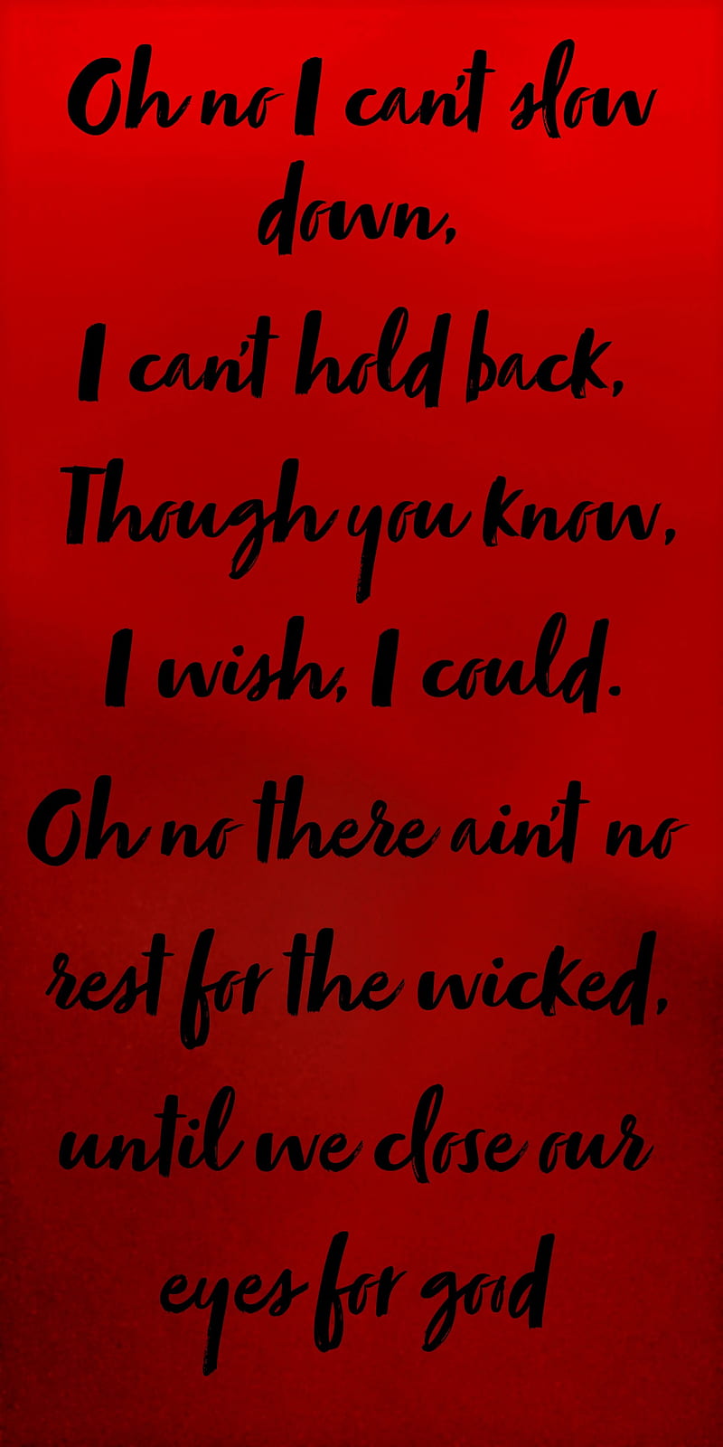 Lucifer theme, no rest for the wicked, song lyrics, HD phone wallpaper