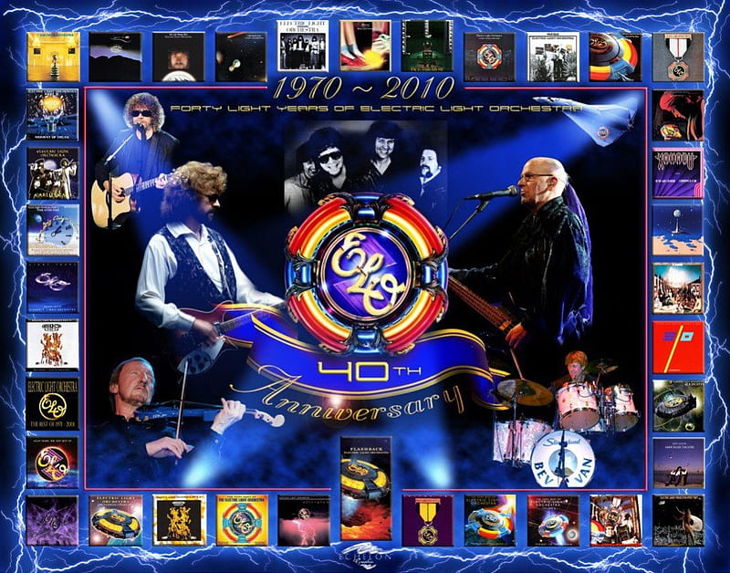 electric light orcestra 1970-2010, bands, electricl light orchestra, music, entertainment, HD wallpaper