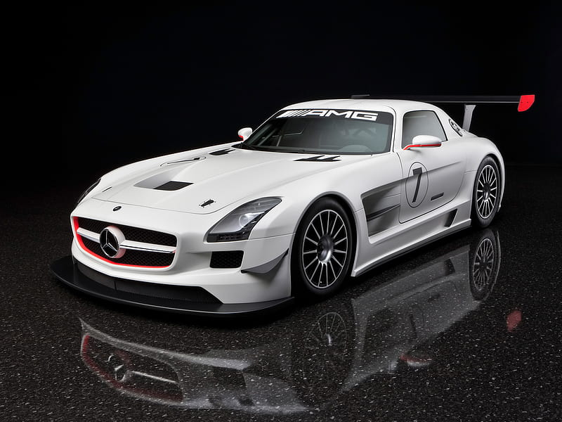 2010 Mercedes-Benz SLS AMG GT3, Coupe, GT Racing, Race Car, HD wallpaper