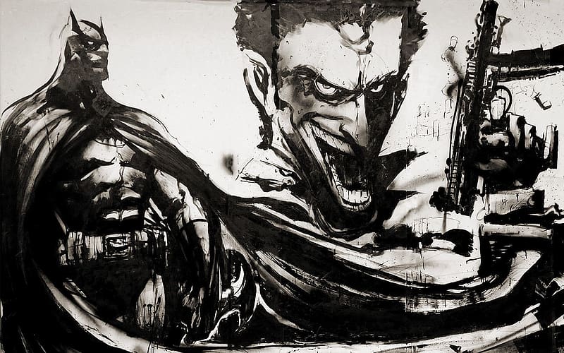 Batman, Joker, Comics, HD wallpaper | Peakpx