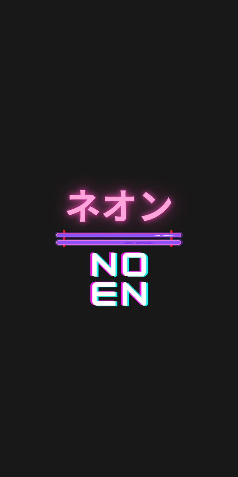 Japan , anime, battery saver, black, dark, japan, neon, HD phone wallpaper