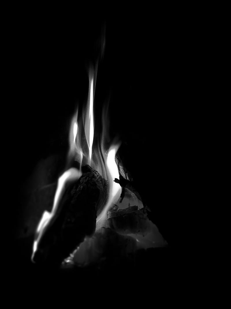 Black Fire, Evil Fire HD wallpaper | Pxfuel
