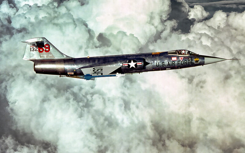 Lockheed F-104 Starfighter , starfighter, lockheed, Entropy f104, HD wallpaper