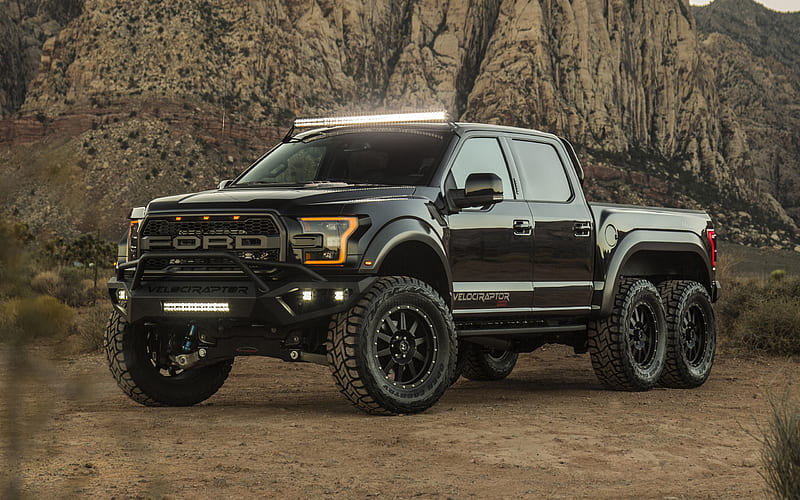 Hennessey VelociRaptor 6x6, 2018 cars, tuning, Ford Raptor F-150, SUVs, Hennessey, Ford, HD wallpaper