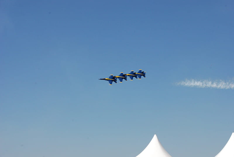 Blue Angels, airshow, military, aircraft, HD wallpaper